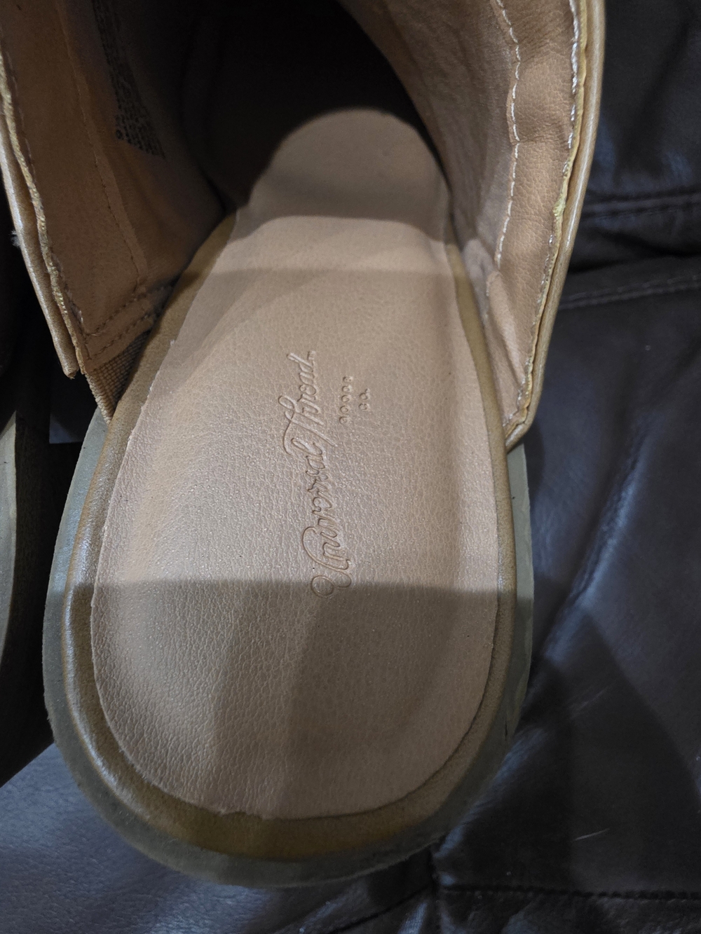 Universal Thread Tan Platform Mule Clogs - Picture 5 of 8
